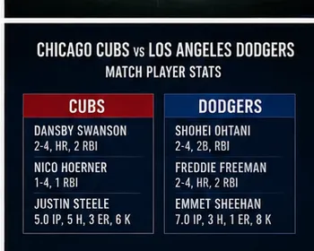 Cubs’ vs Dodgers by trendiesfocus
