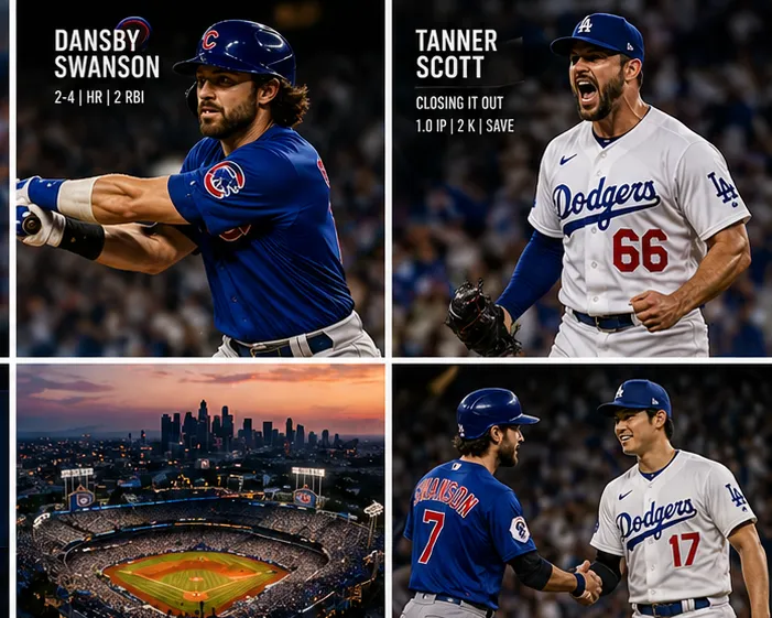 Cubs vs Dodgers
