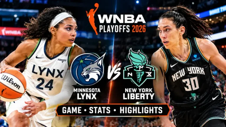 WNBA Playoffs 2026: Lynx vs Liberty Breakdown, Scores, Player Stats, Latest Updates in the USA & How Liberty Upset the Top-Seeded Lynx by trendiesfocus