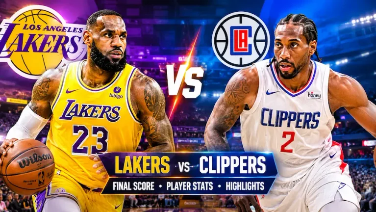 Lakers vs Clippers: Latest NBA Score Player Stats and What Happened in the Lakers vs Clippers Game.
