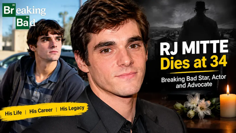 RJ Mitte: What Happened to the Breaking Bad Star? Death Rumours, Cerebral Palsy, Career, and Net Worth (2026 Update).